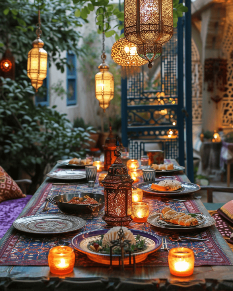 ديكور مائدة افطار رمضان
