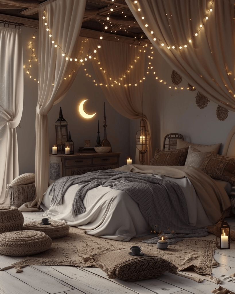 ديكور رمضان لغرفة نوم