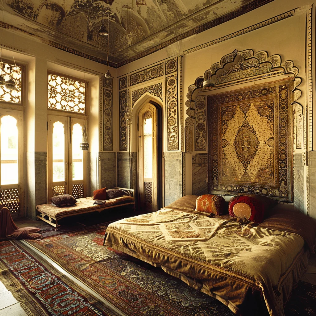 غرف نوم تركية كلاسيكية