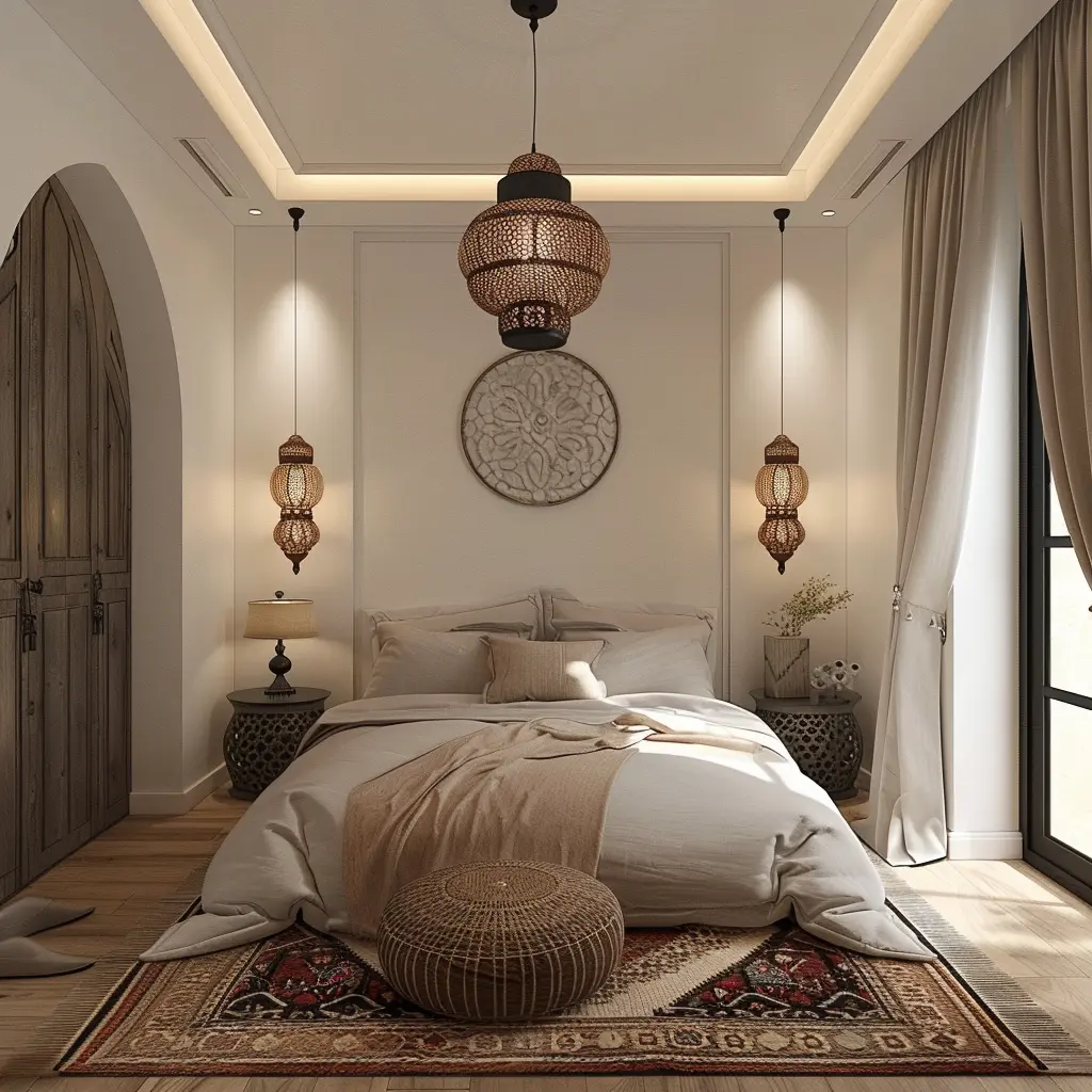 غرف نوم تركية بسيطة