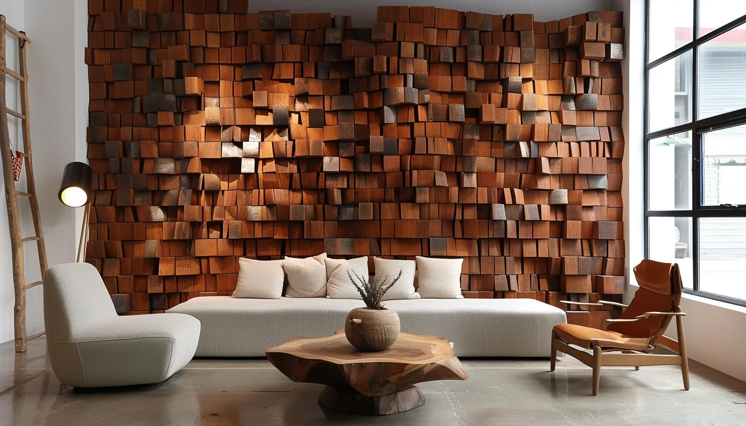 ديكورات خشب للجدران مودرن